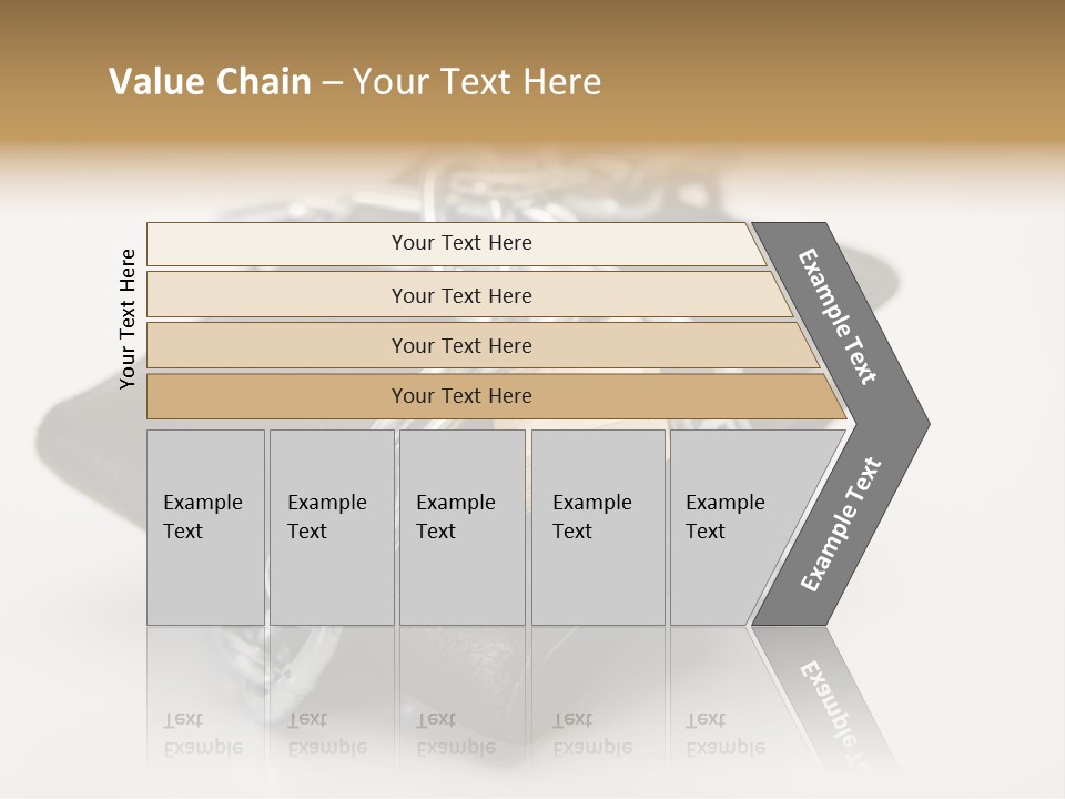 York Pine Buildings PowerPoint Template
