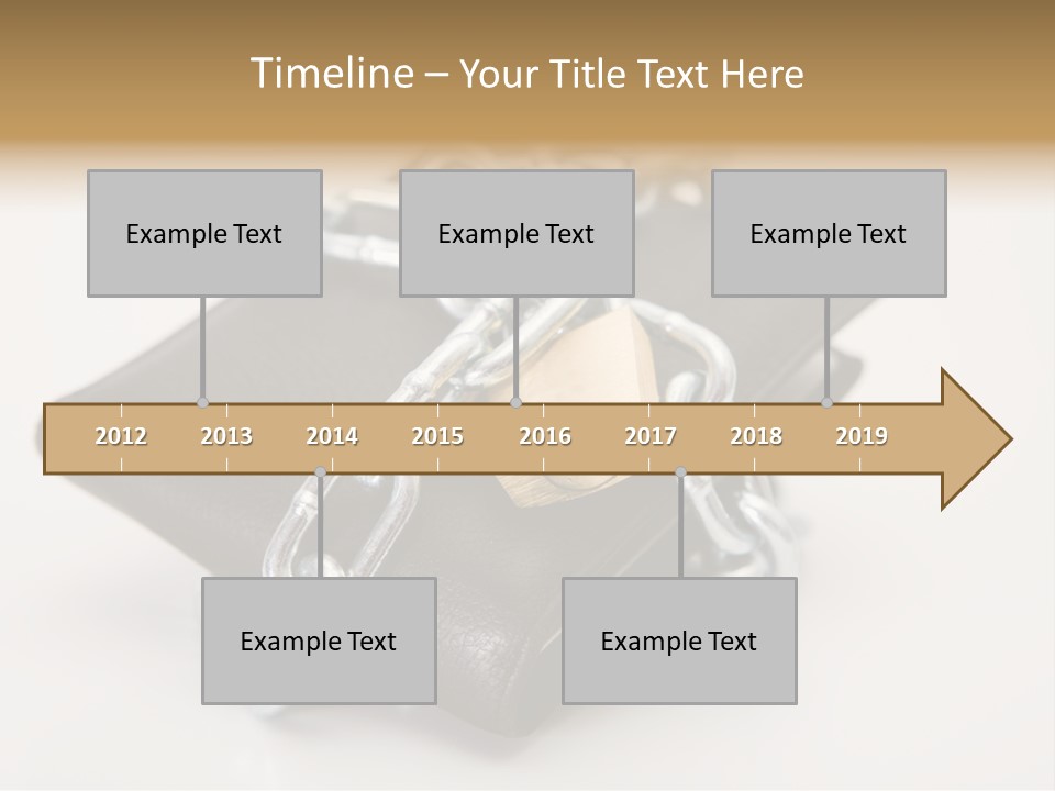 York Pine Buildings PowerPoint Template