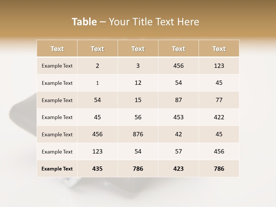 York Pine Buildings PowerPoint Template