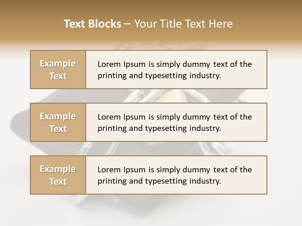York Pine Buildings PowerPoint Template