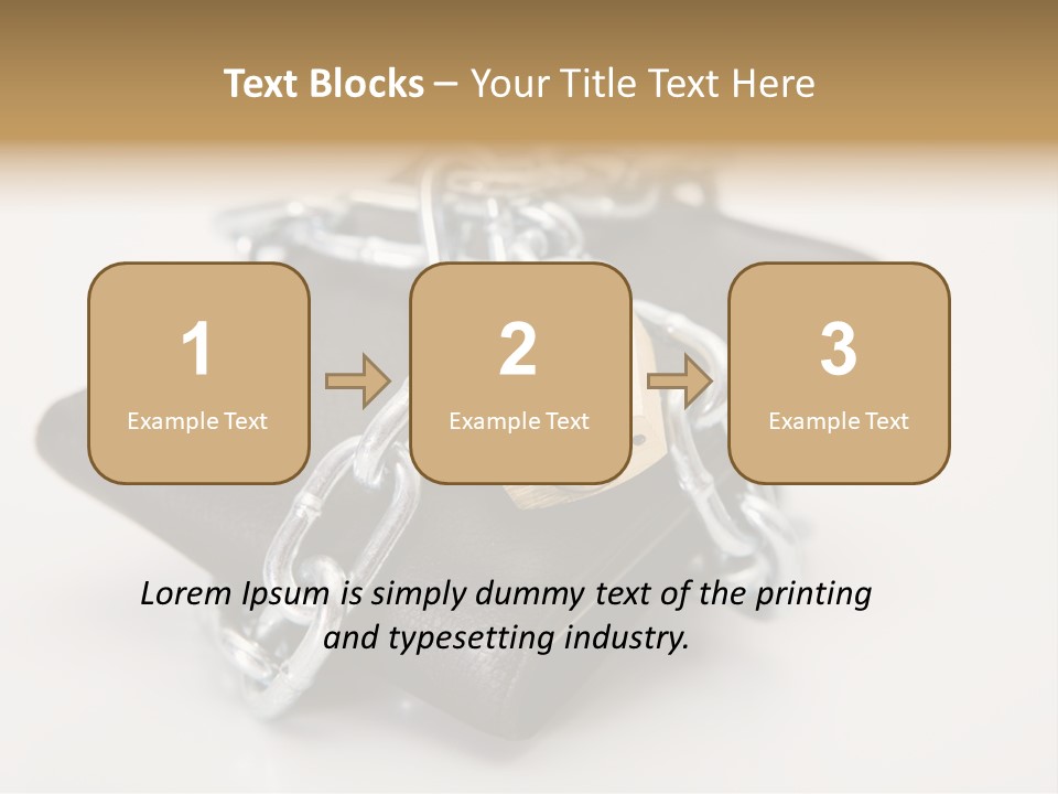 York Pine Buildings PowerPoint Template
