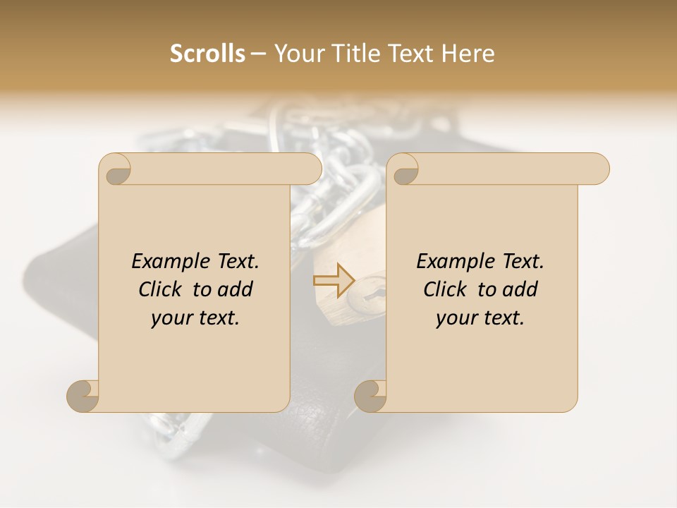York Pine Buildings PowerPoint Template
