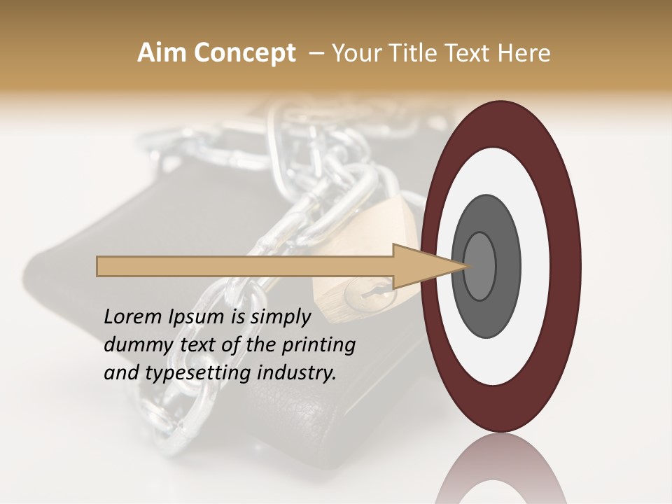York Pine Buildings PowerPoint Template
