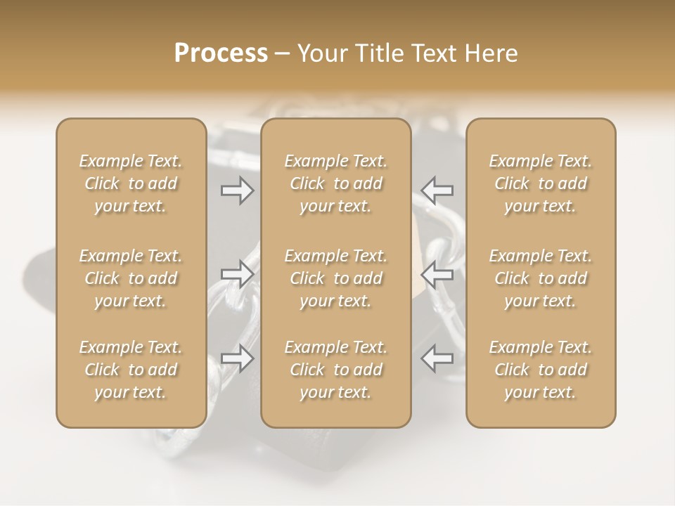 York Pine Buildings PowerPoint Template