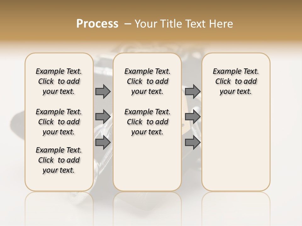 York Pine Buildings PowerPoint Template