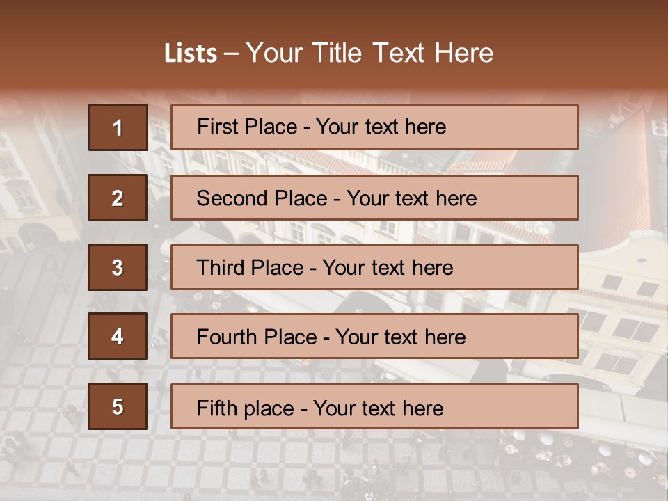 Places Clock Astronomical PowerPoint Template