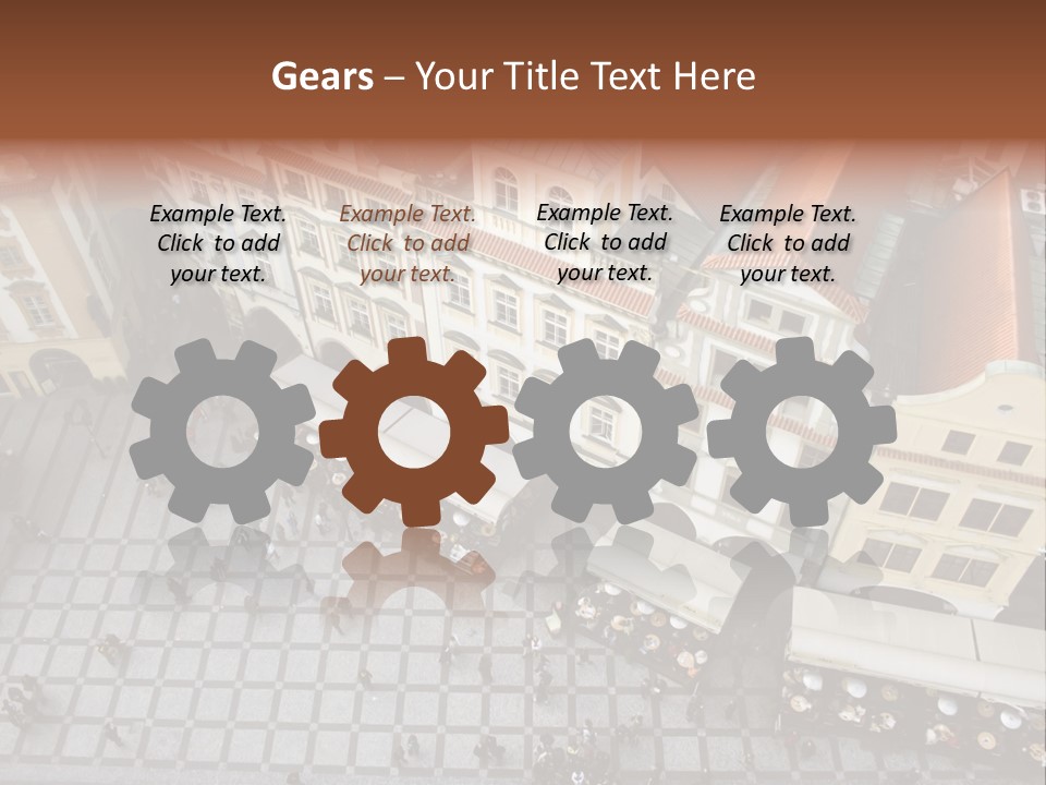 Places Clock Astronomical PowerPoint Template