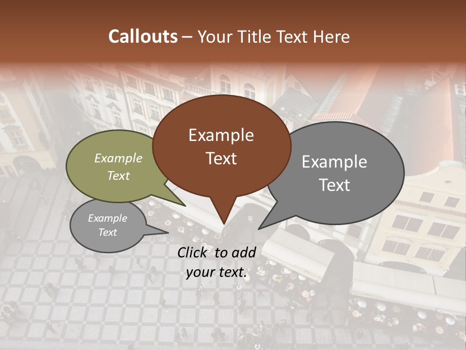 Places Clock Astronomical PowerPoint Template