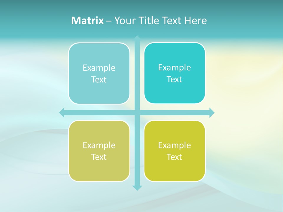 Stream Illustration Elegant PowerPoint Template