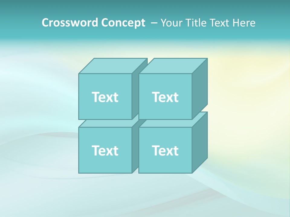 Stream Illustration Elegant PowerPoint Template