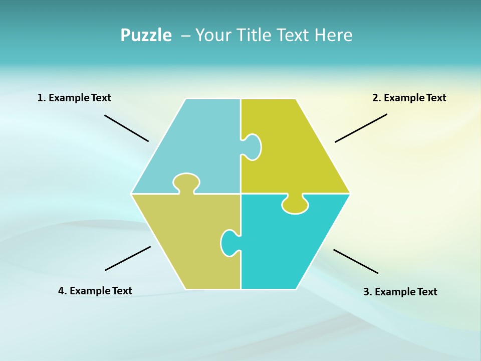 Stream Illustration Elegant PowerPoint Template