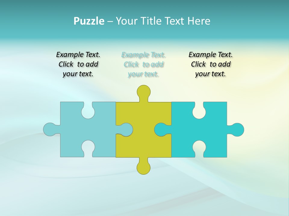 Stream Illustration Elegant PowerPoint Template