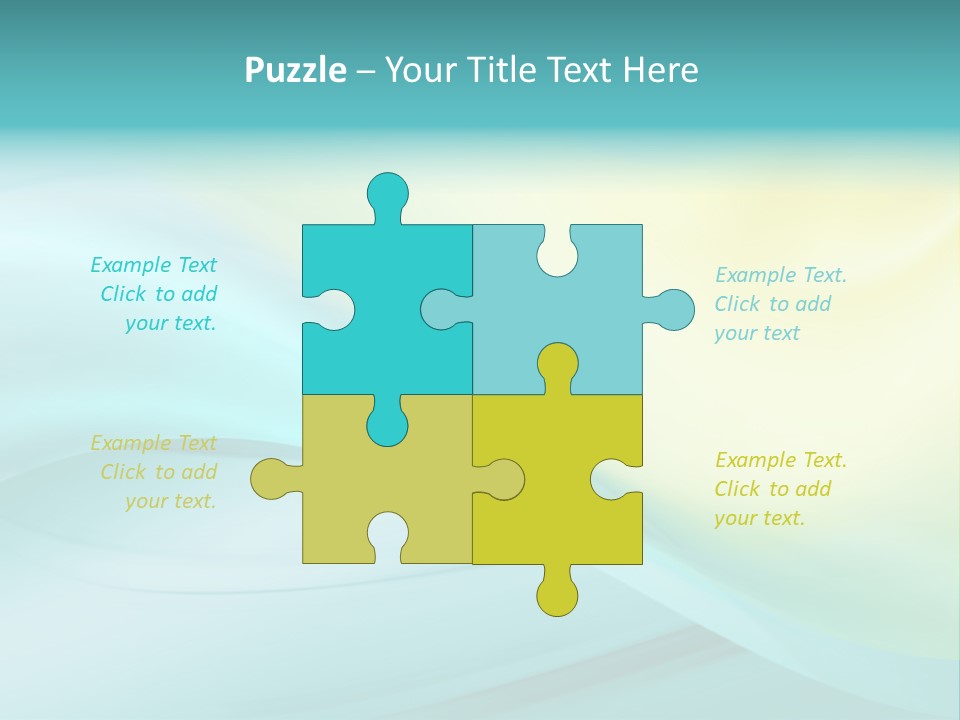 Stream Illustration Elegant PowerPoint Template