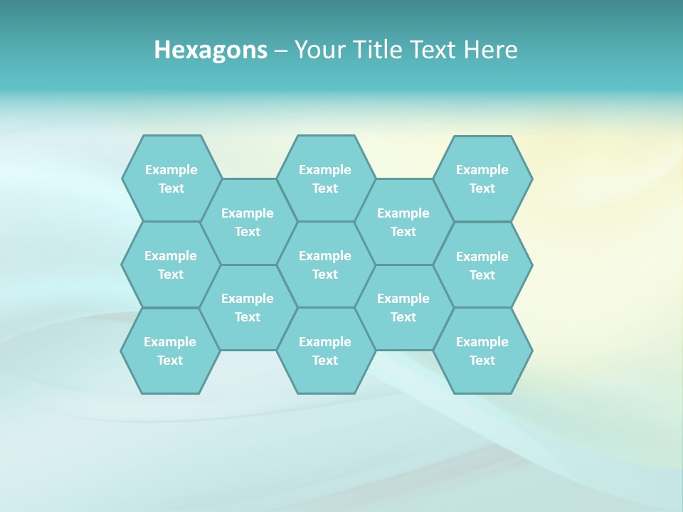 Stream Illustration Elegant PowerPoint Template