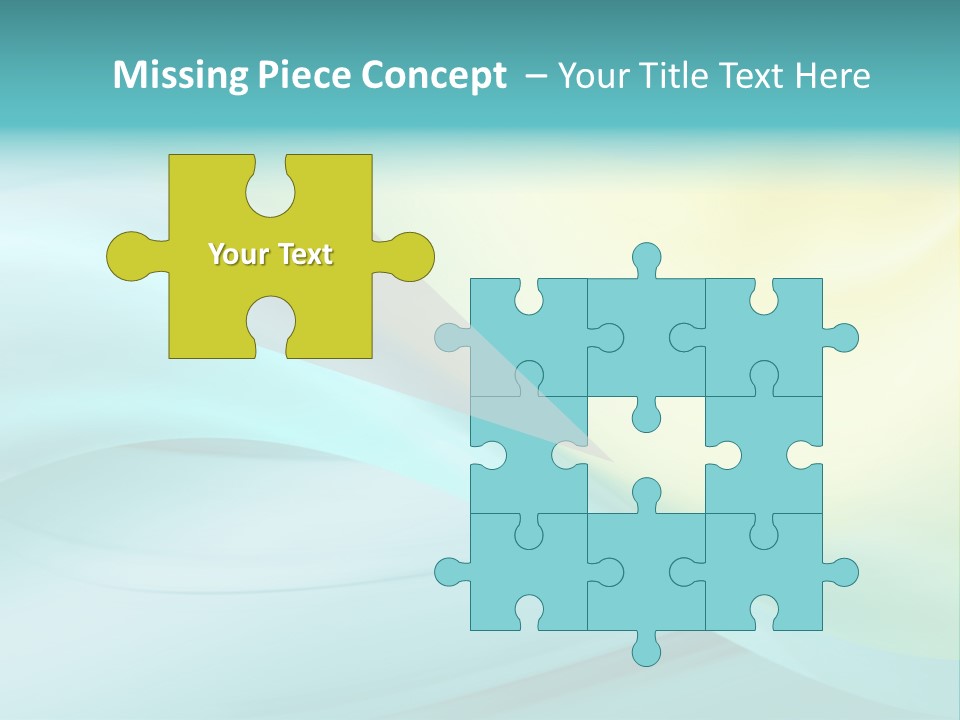 Stream Illustration Elegant PowerPoint Template