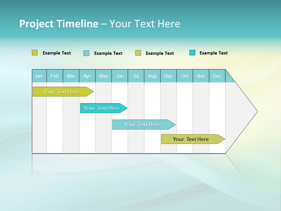 Stream Illustration Elegant PowerPoint Template