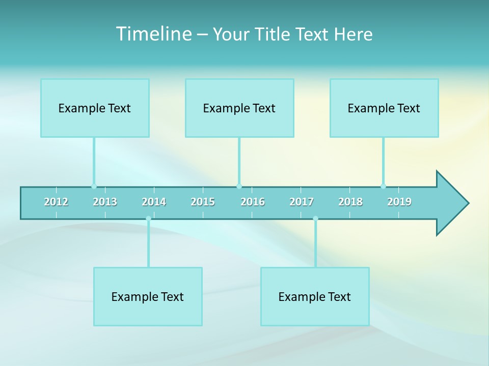 Stream Illustration Elegant PowerPoint Template