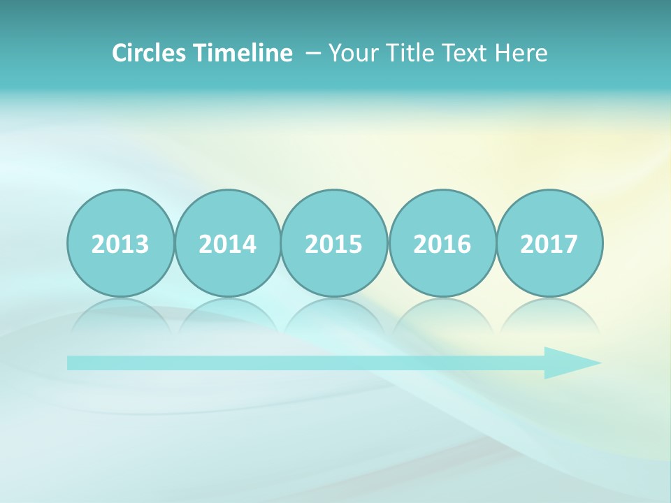 Stream Illustration Elegant PowerPoint Template