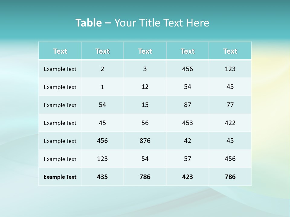 Stream Illustration Elegant PowerPoint Template