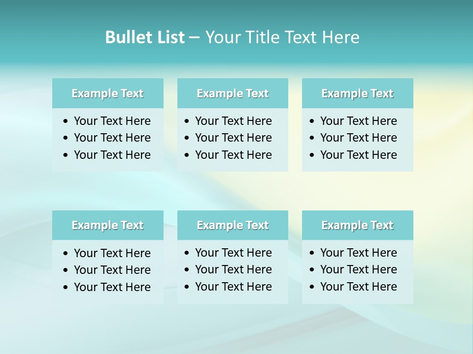 Stream Illustration Elegant PowerPoint Template