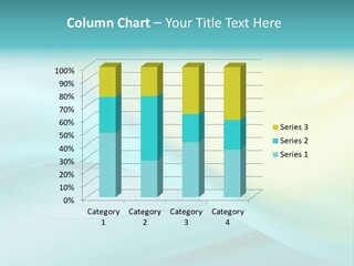 Stream Illustration Elegant PowerPoint Template