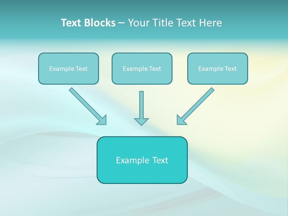 Stream Illustration Elegant PowerPoint Template