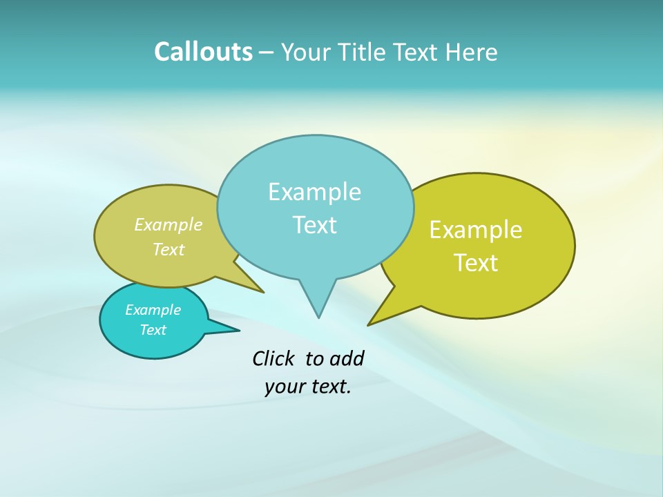 Stream Illustration Elegant PowerPoint Template