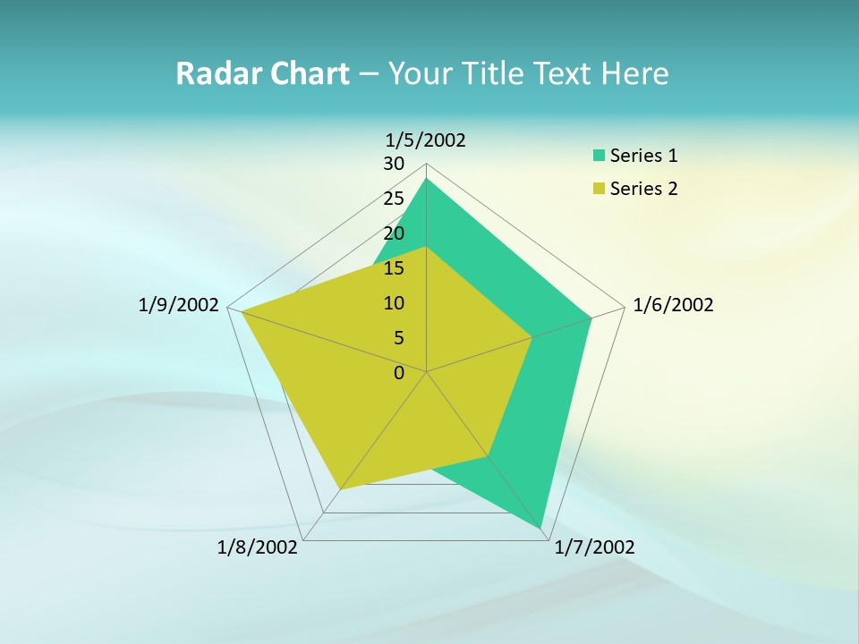 Stream Illustration Elegant PowerPoint Template