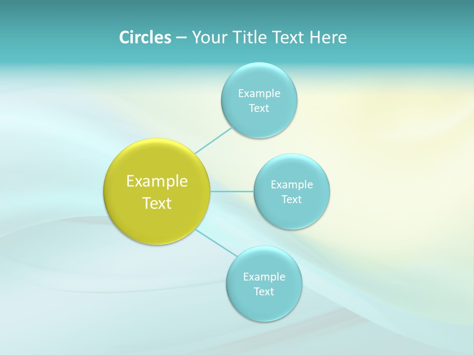 Stream Illustration Elegant PowerPoint Template