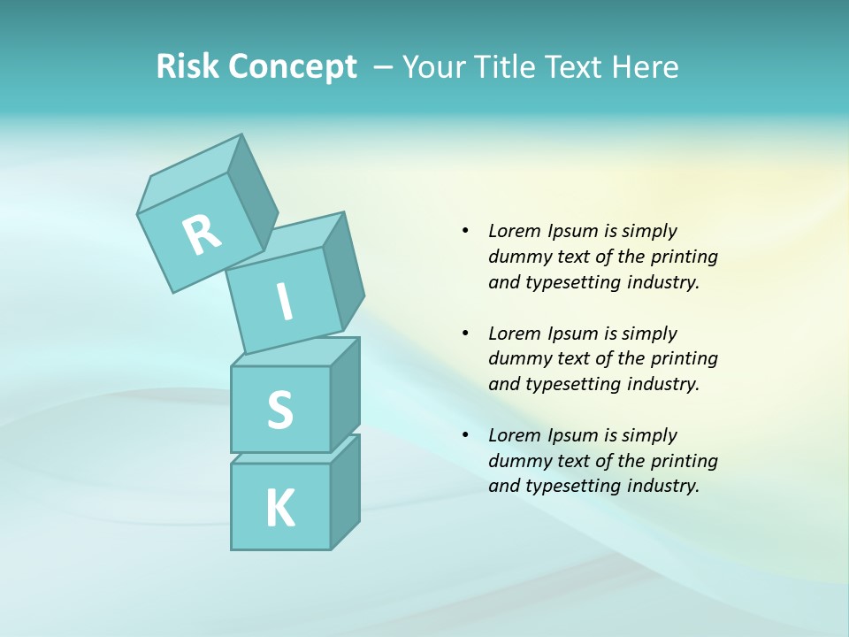 Stream Illustration Elegant PowerPoint Template