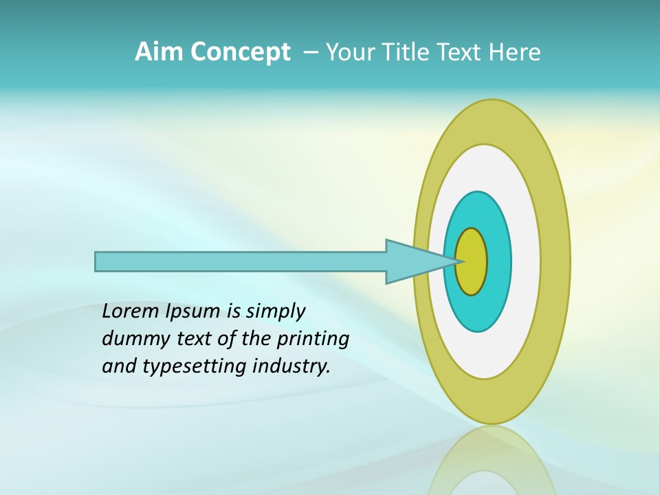 Stream Illustration Elegant PowerPoint Template