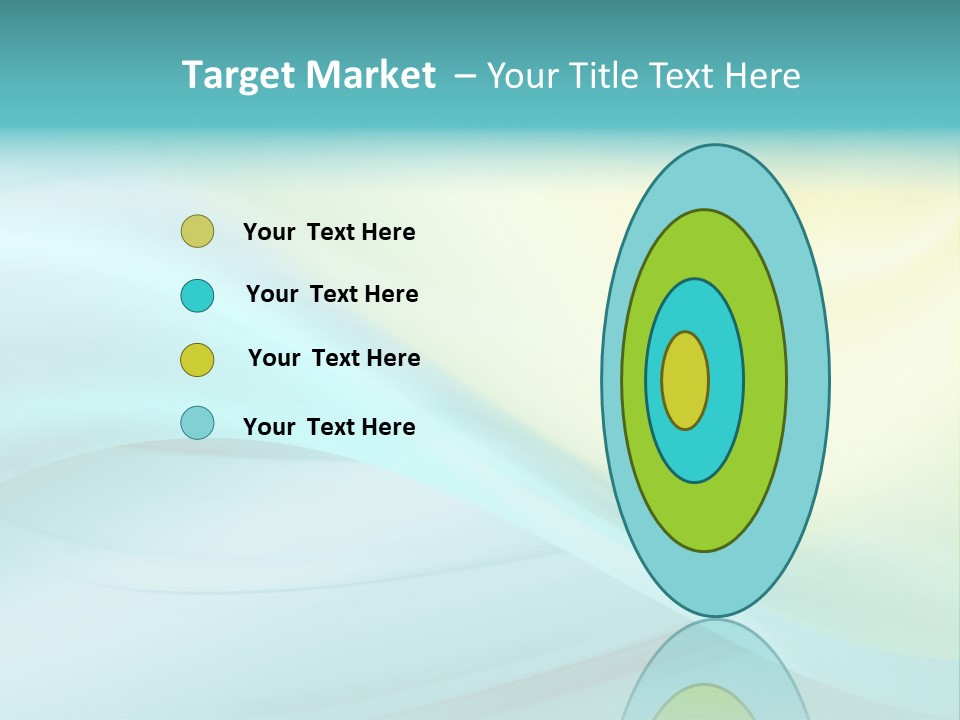 Stream Illustration Elegant PowerPoint Template