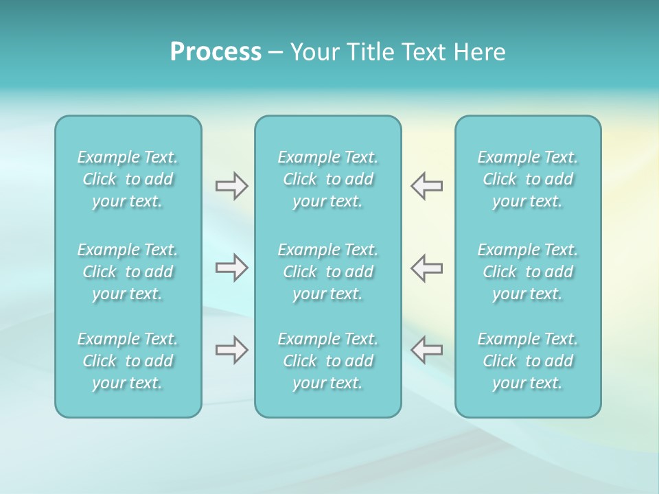 Stream Illustration Elegant PowerPoint Template