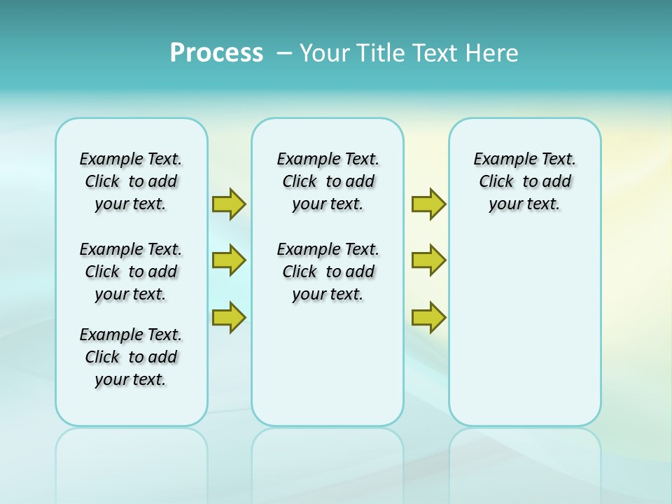 Stream Illustration Elegant PowerPoint Template