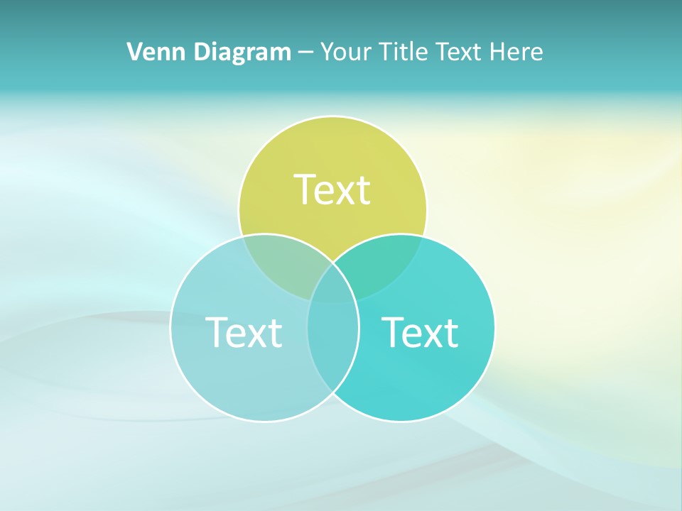 Stream Illustration Elegant PowerPoint Template