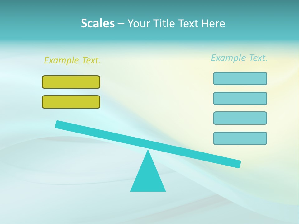 Stream Illustration Elegant PowerPoint Template