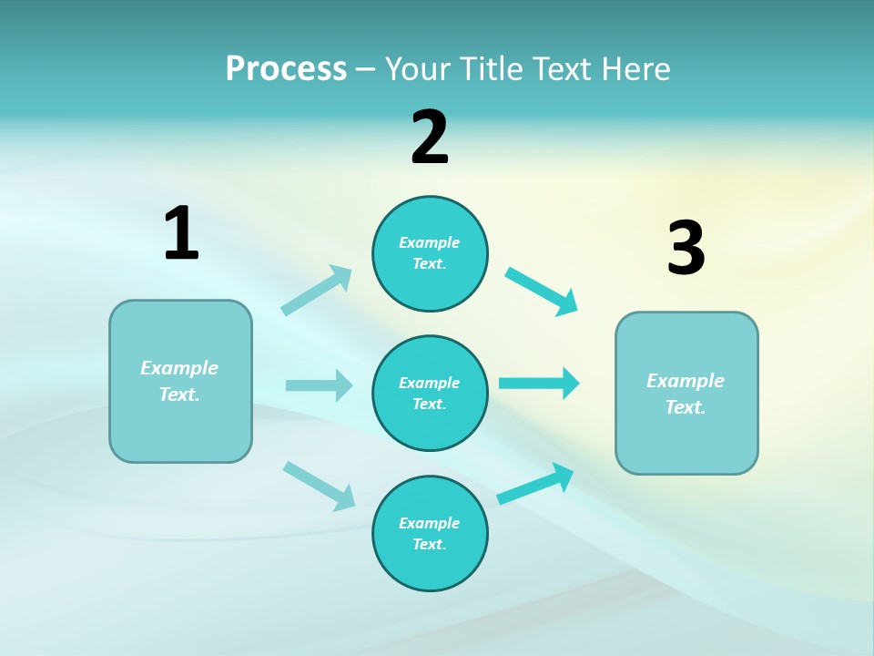 Stream Illustration Elegant PowerPoint Template