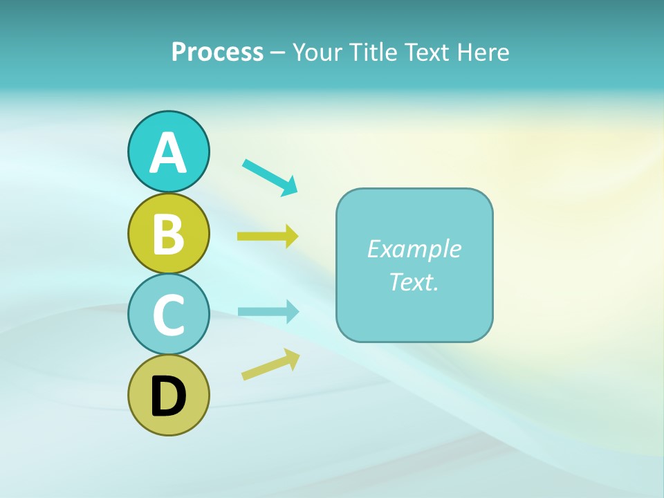 Stream Illustration Elegant PowerPoint Template