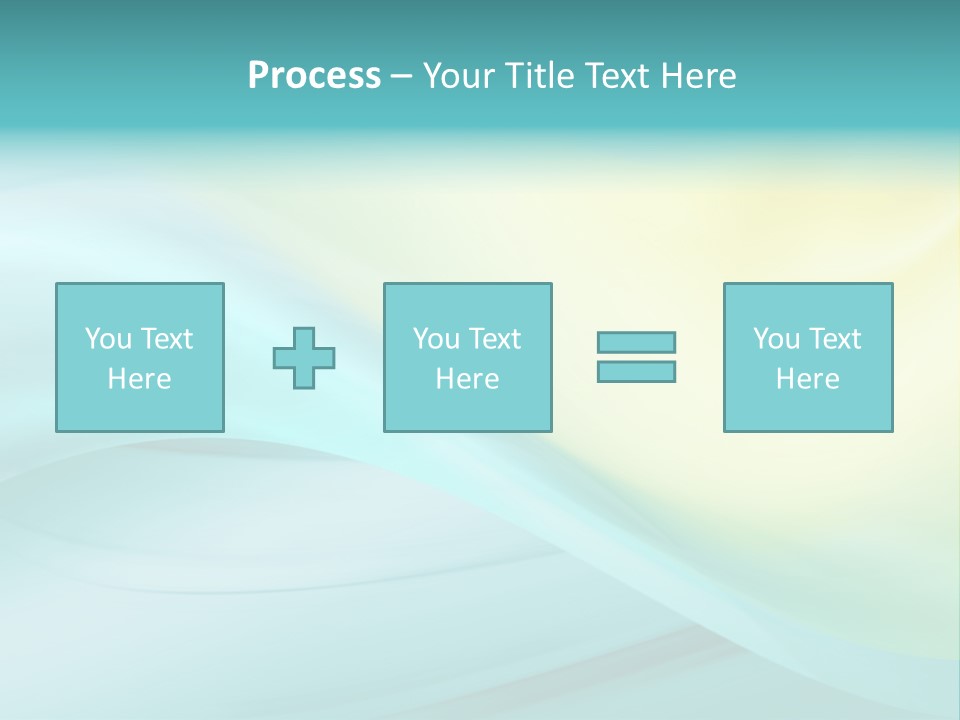 Stream Illustration Elegant PowerPoint Template