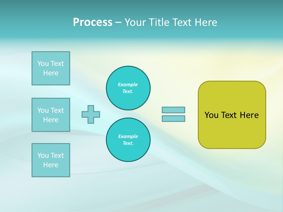 Stream Illustration Elegant PowerPoint Template