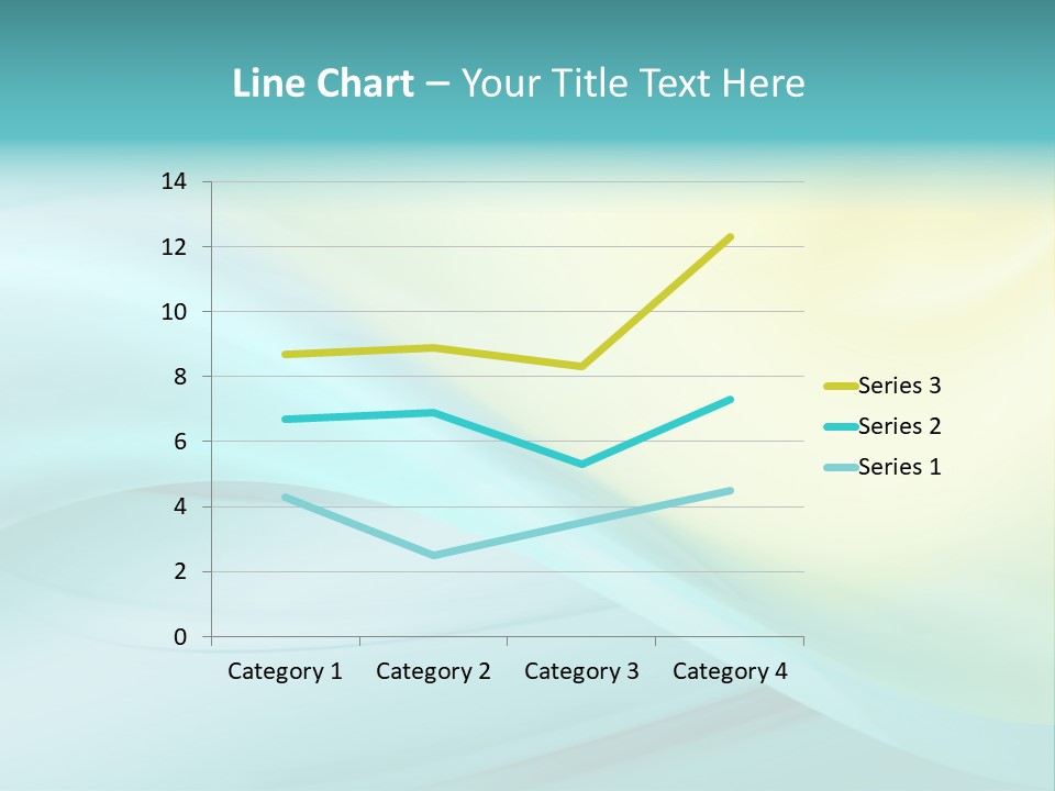 Stream Illustration Elegant PowerPoint Template