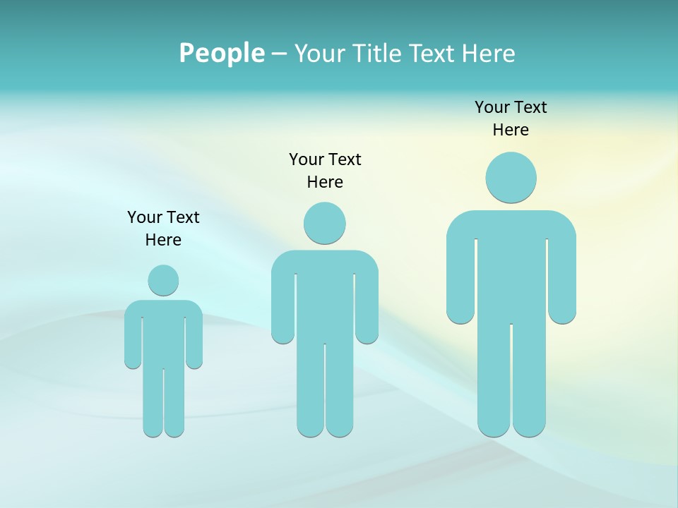 Stream Illustration Elegant PowerPoint Template