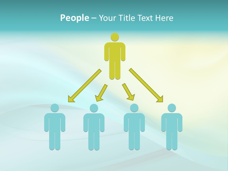 Stream Illustration Elegant PowerPoint Template