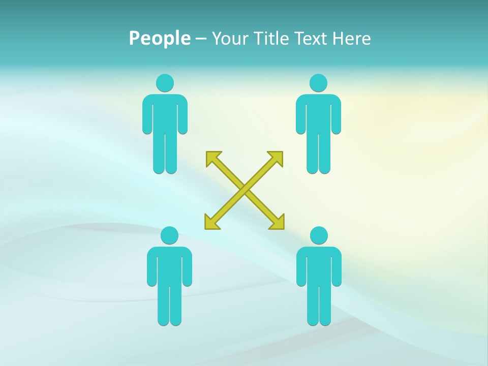 Stream Illustration Elegant PowerPoint Template