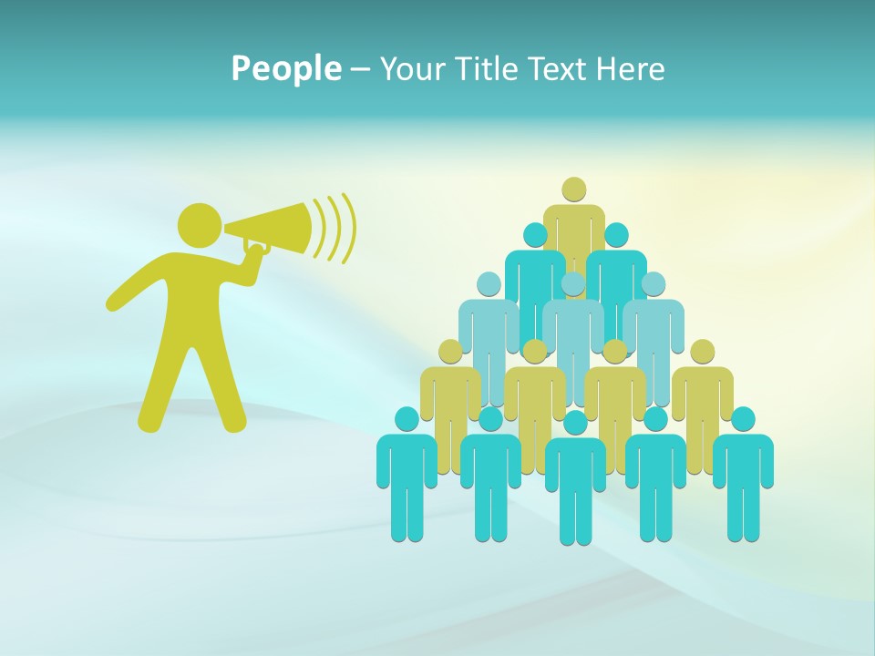 Stream Illustration Elegant PowerPoint Template