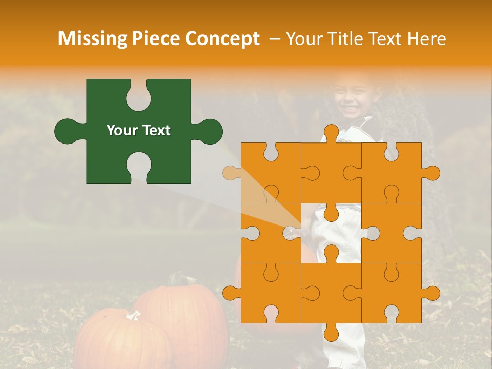 Kid Strong Carry PowerPoint Template