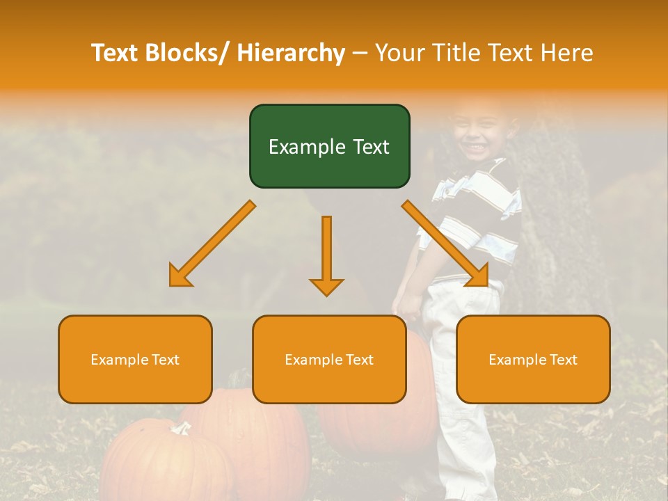 Kid Strong Carry PowerPoint Template