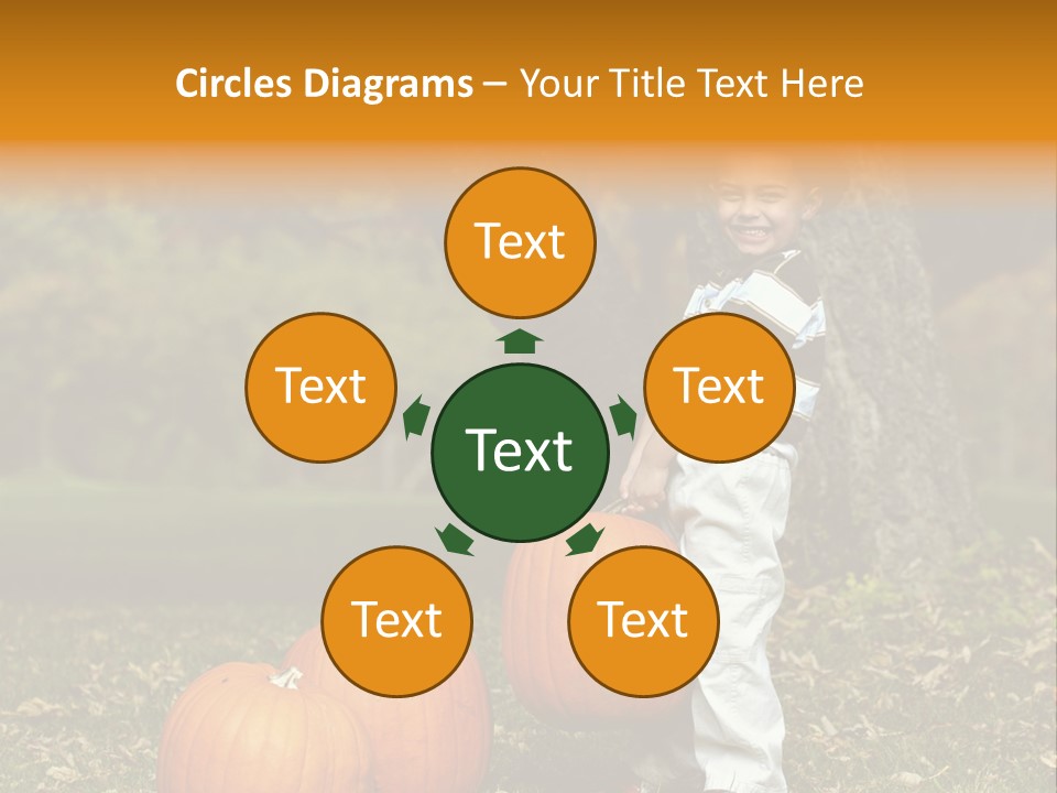 Kid Strong Carry PowerPoint Template