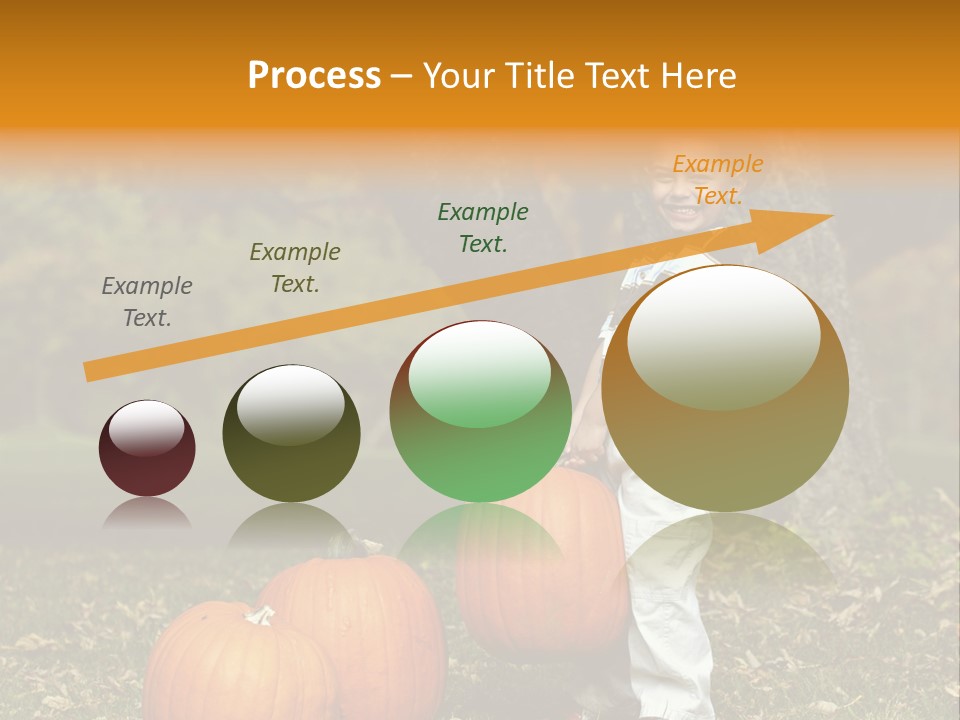 Kid Strong Carry PowerPoint Template