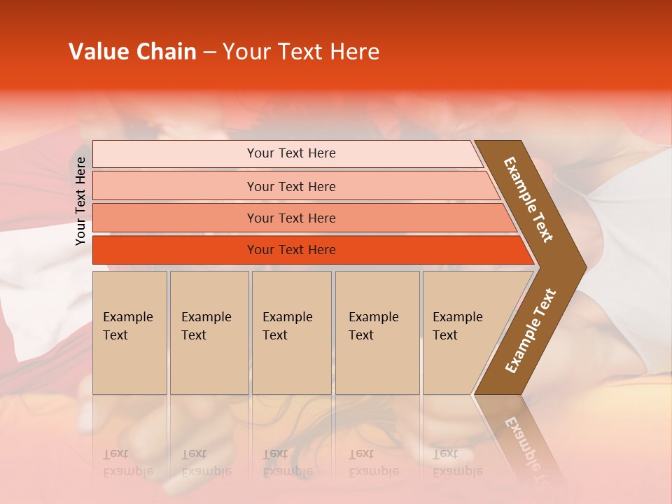 A Man And A Woman Laying On A Bed Together PowerPoint Template